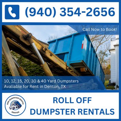 Comprehensive Waste Solutions - Roll-Off Dumpster Rental in Denton, TX - DDD Dumpster Rental Denton